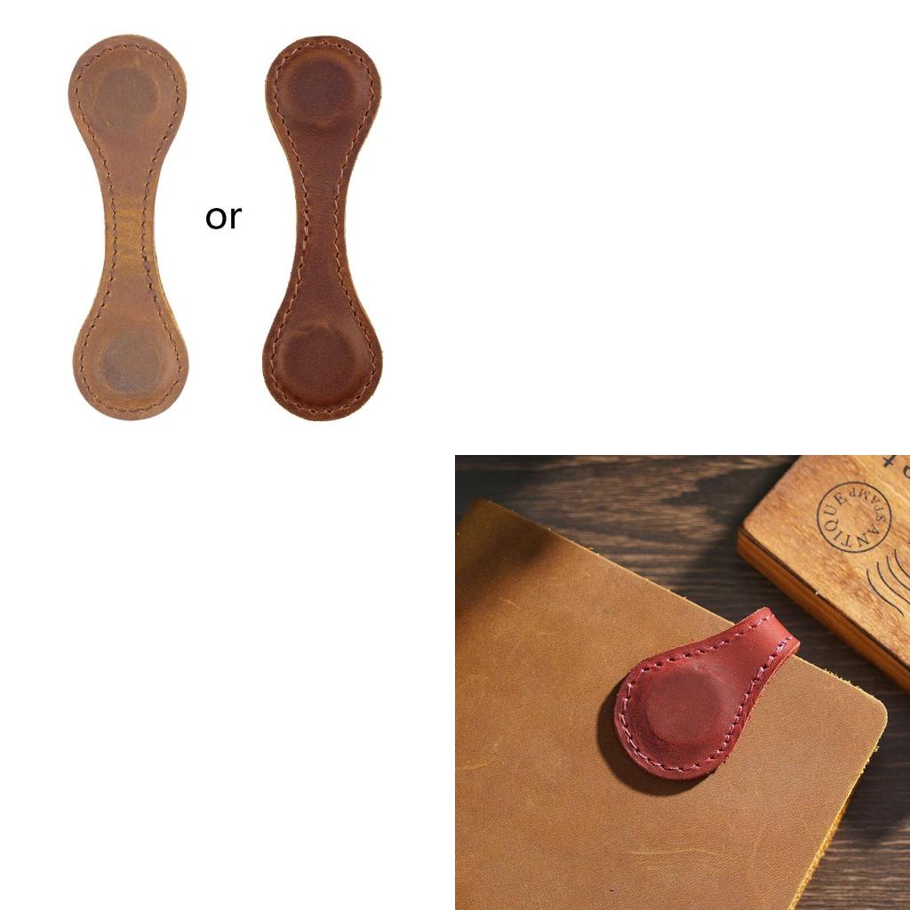 Bookmark Magnetic Clip - Magnetyczna skórzana zakładka do książki Prezentowa
