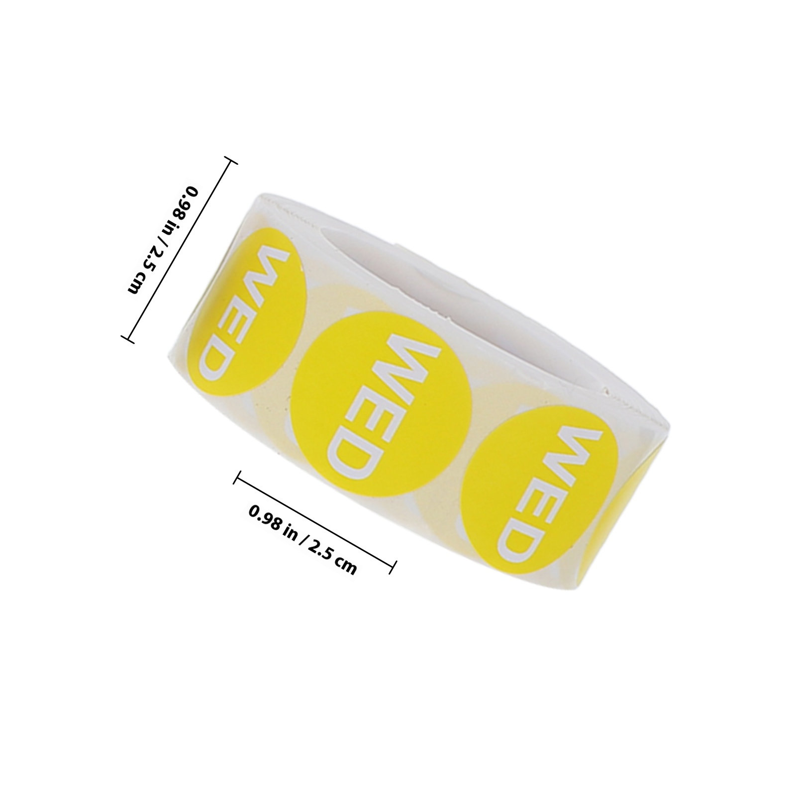 7 rolek naklejek do oznaczania – Sticker Label Roll recenzja i cena