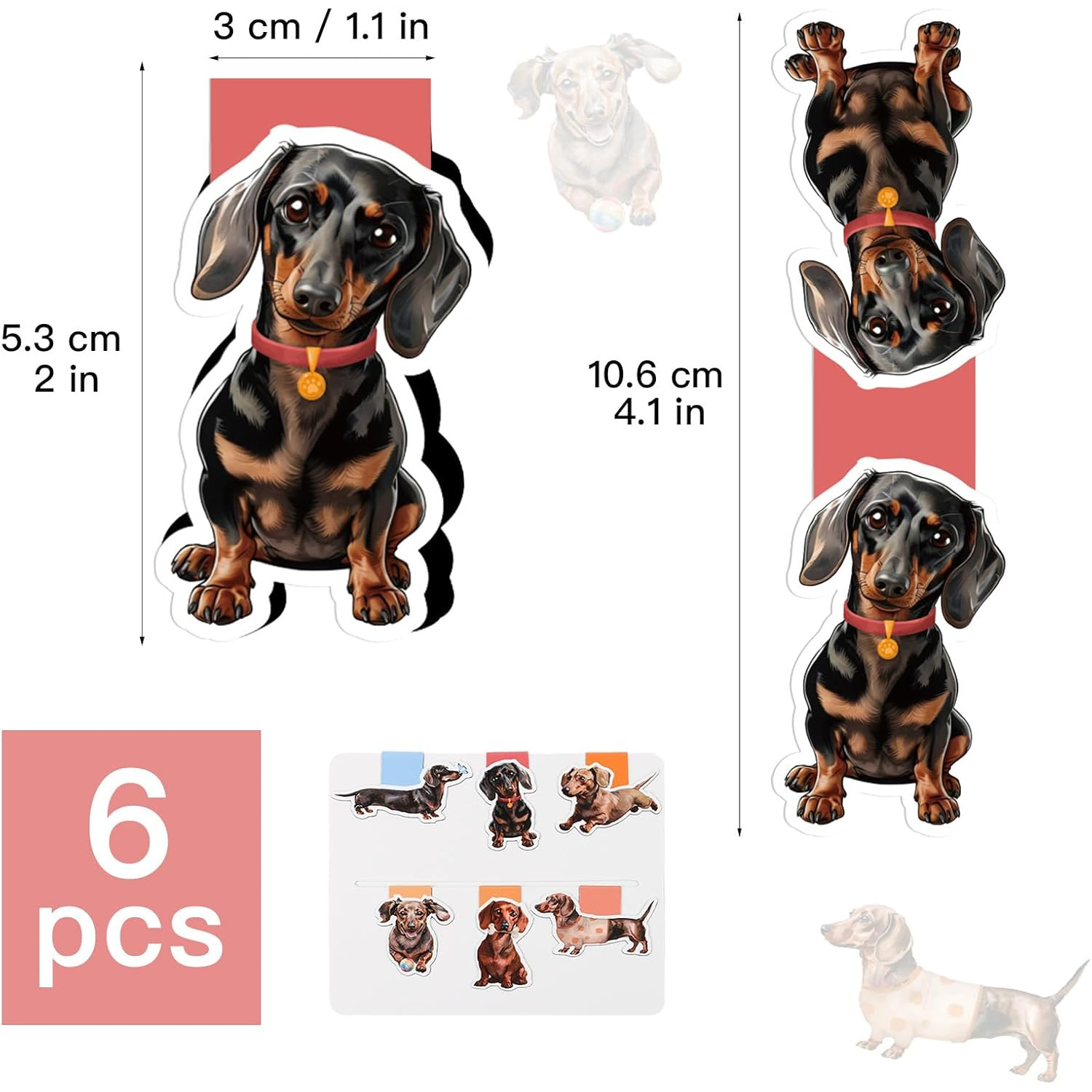 6/12 Wodoodporne magnetyczne z – Bookmark Magnetic Clip recenzja i cena