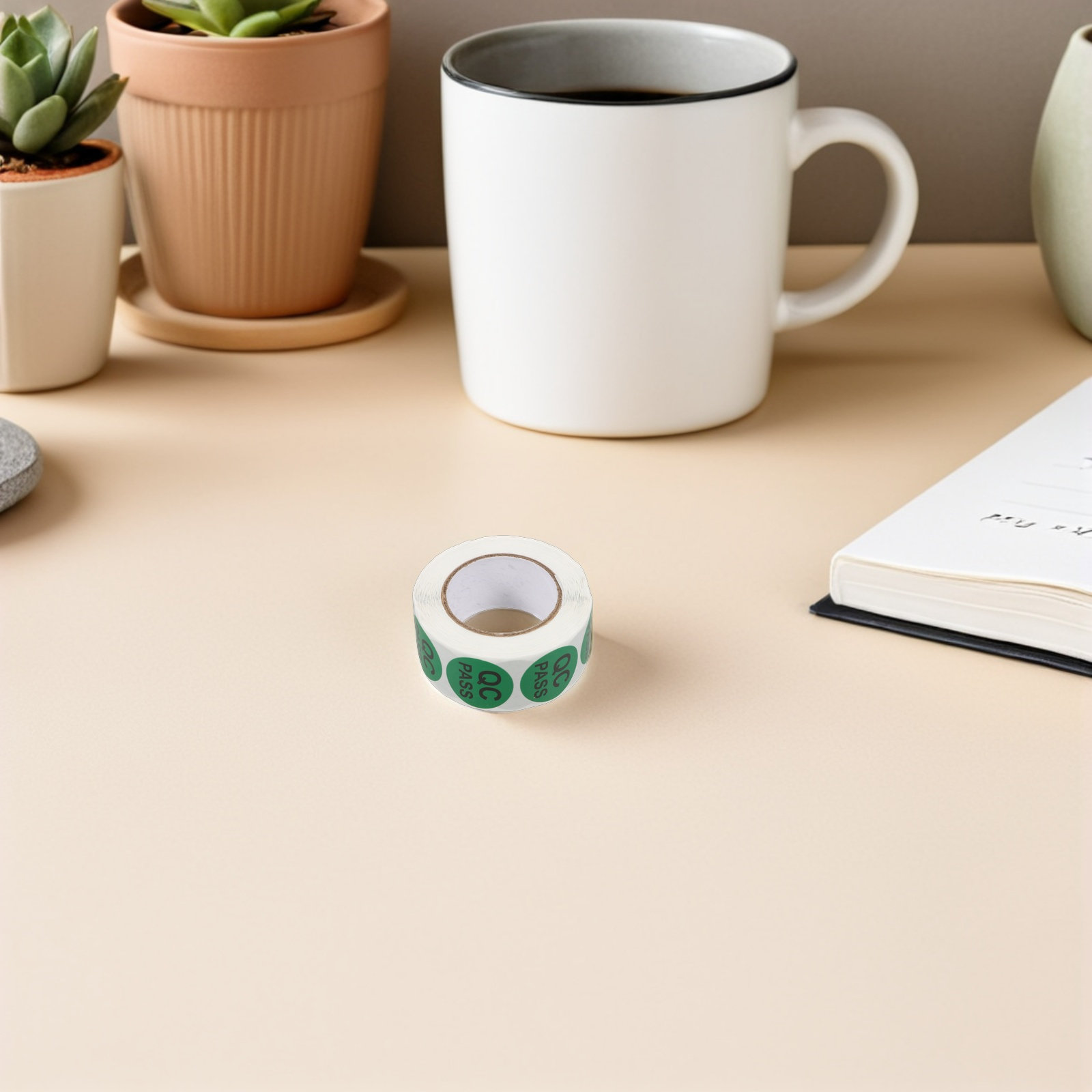 5 rolek naklejek do kontroli j – Sticker Label Roll recenzja i cena