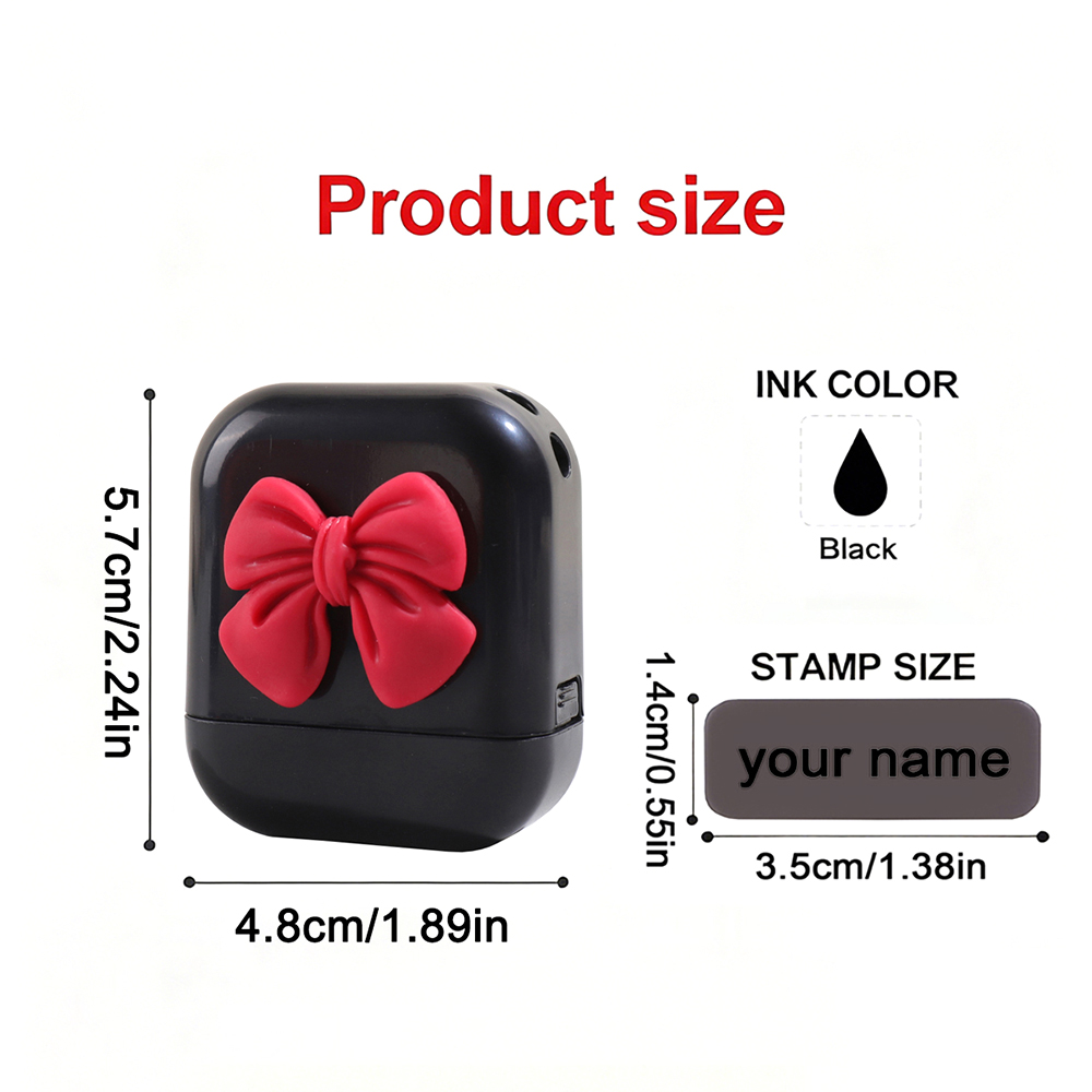 Spersonalizowany stempel z imi – Self Inking Stamp recenzja i cena