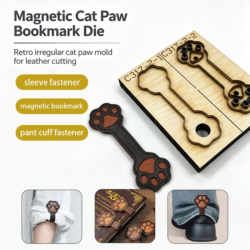 C317 Forma do cięcia skóry w k – Bookmark Magnetic Clip recenzja i cena