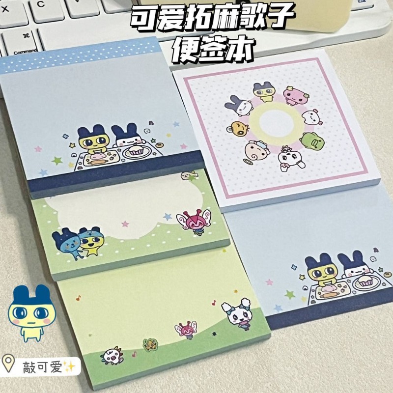 4 szt. Tamagotchi Mametchi Mem – Graph Paper Pad recenzja i cena