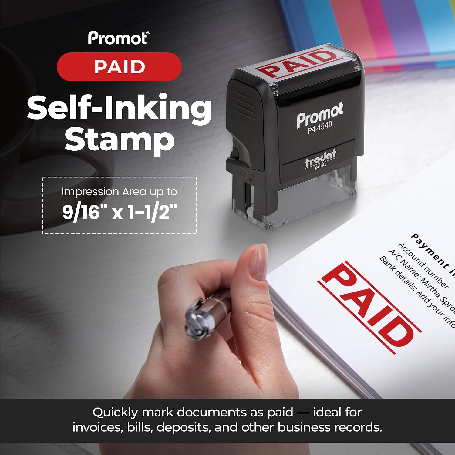 Samozasysający się stempel z c – Self Inking Stamp recenzja i cena