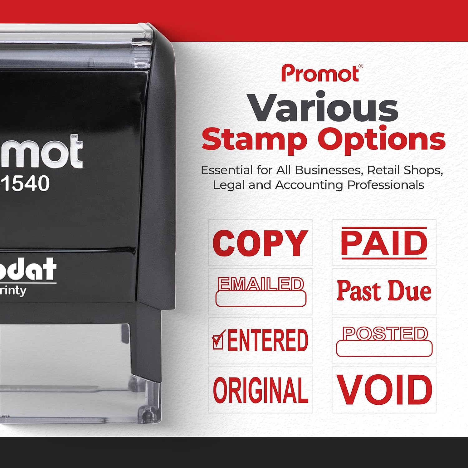 Samozasysający się stempel z c – Self Inking Stamp recenzja i cena
