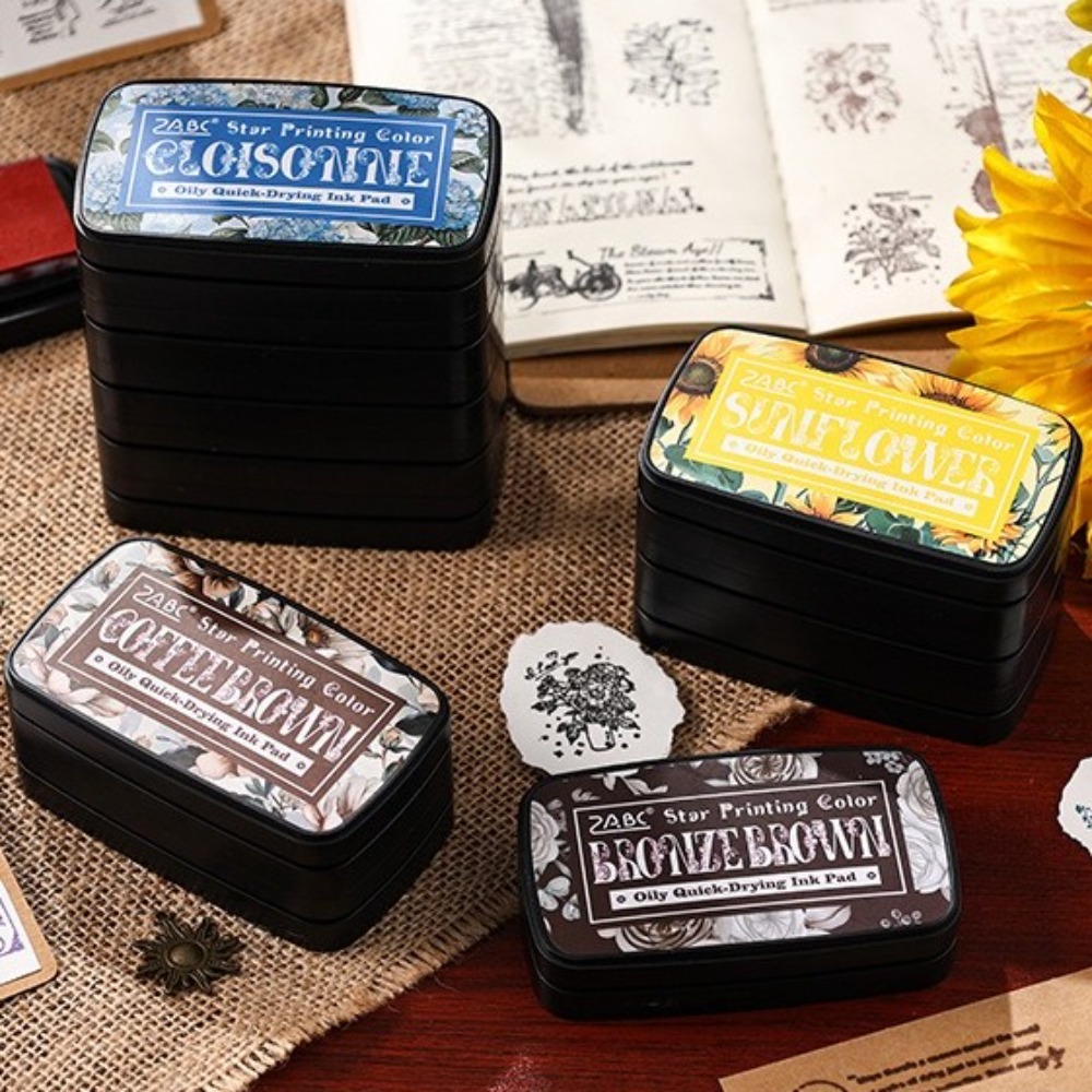 Przenośny Kolorowy Poduszka z  – Self Inking Stamp recenzja i cena