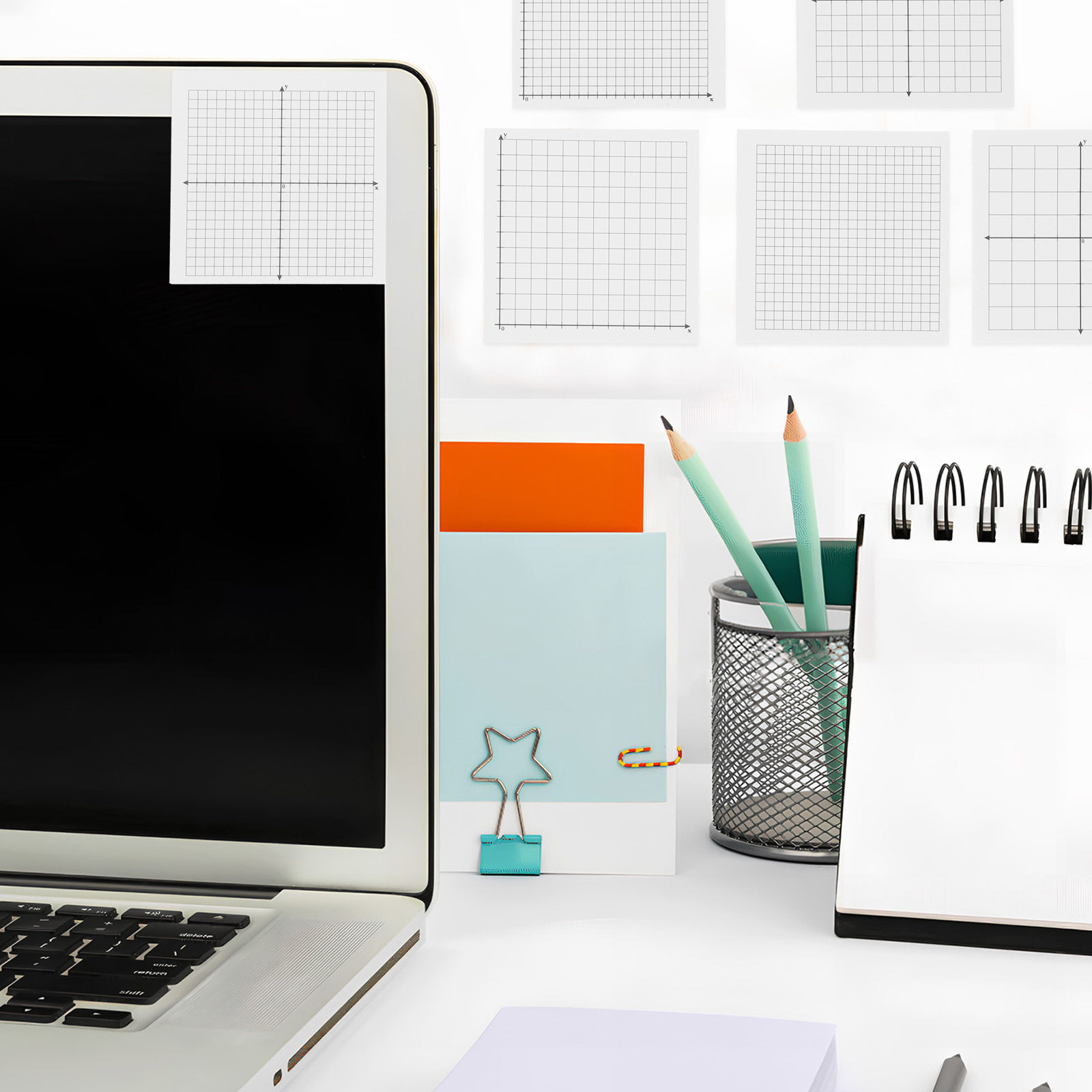 6 sztuk siatkowych, samoprzyle – Graph Paper Pad recenzja i cena
