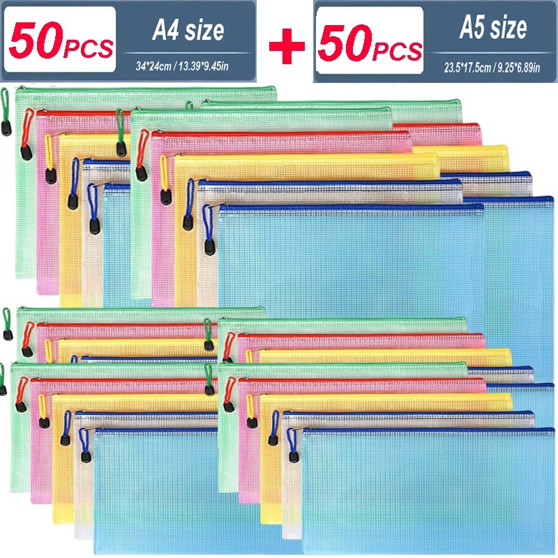 5/20/50/100 szt. Torba do prze – Portfolio Folder Zip recenzja i cena